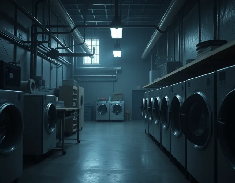 industrial laundry Langford